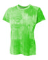 A4 Women's Cloud Dye Tech Tee (NW3295), Color 'Lime'