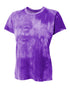 A4 Women's Cloud Dye Tech Tee (NW3295), Color 'Purple'