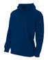 A4 Solid Tech Fleece Hoodie (N4237), Color 'Navy'