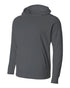 A4 Youth Solid Tech Fleece Hoodie (NB4237), Color 'Graphite'