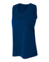 A4 Women's Athletic Tank (NW2360), Color 'Navy'