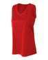 A4 Women's Athletic Tank (NW2360), Color 'Scarlet'