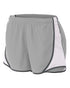 A4 Womens 3" Speed Short (NW5341), Color 'Silver/Graphite'