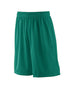 Augusta Sportswear Youth Long Tricot Mesh Shorts/Tricot Lined (849-C), Color 'Dark Green'