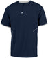 Russell Athletic Short Sleeve Pullover (872RVM), Color 'Navy/White'