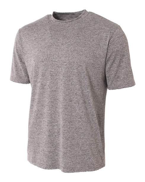 A4 Cooling Performance Crew, Sizes 2XL-4XL (N3142), Color 'Heather'