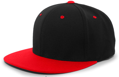 Pacific Headwear A/C² Performance D-Series Flexfit® Cap (8D5), Color 'BlackRed'