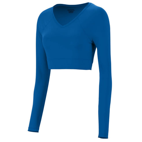 Augusta Sportswear Ladies V-Neck Liner (9012), Color 'Royal'