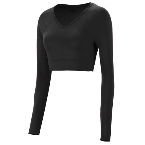 Augusta Sportswear Ladies V-Neck Liner (9012), Color 'Black'