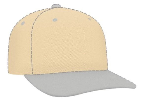 Pacific Headwear Custom USA Pro-Wool Flexfit® Cap (901F), Color 'VegasGold'