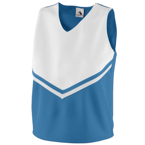 Augusta Sportswear Ladies Pride Shell (9110), Color 'Columbia Blue/White/White'