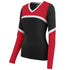 Augusta Sportswear Ladies Rise Up Shell (9210-C), Color 'BlackRed/White'