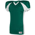 Augusta Sportswear Youth Snap Jersey (9566-C), Color 'Dark Green/White'