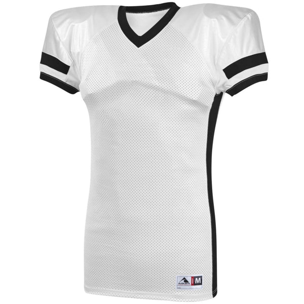 Augusta Sportswear Youth Handoff Jersey (9571-C), Color 'White/Black'