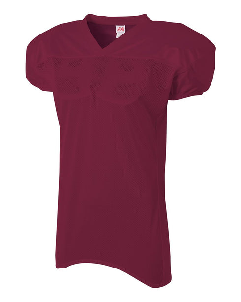A4 Mens Nickelback Football Jersey (N4242), Color 'Maroon'