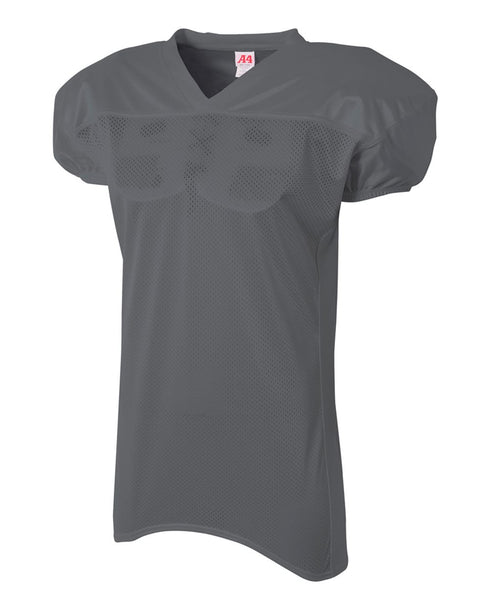 A4 Youth Nickelback Football Jersey (NB4242), Color 'Graphite'