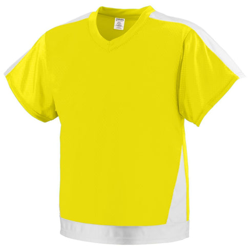 Augusta Sportswear Youth Winning Score Jersey (9731-C), Color 'Power Yellow/White'