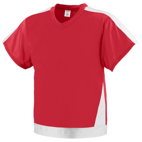 Augusta Sportswear Youth Winning Score Jersey (9731-C), Color 'Red/White'