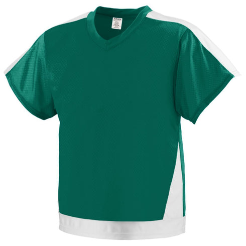 Augusta Sportswear Youth Winning Score Jersey (9731-C), Color 'Dark Green/White'