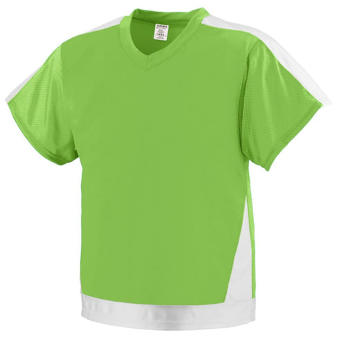 Augusta Sportswear Youth Winning Score Jersey (9731-C), Color 'LimeWhite'