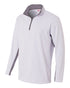A4 1/4 Zip Color Block Fleece Jacket (N4246), Color 'White/Graphite'