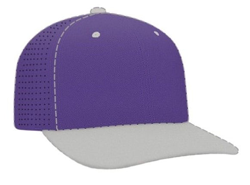 Pacific Headwear Custom USA F3 Perforated Performance Flexfit® Cap (974F), Color 'Purple'