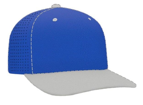 Pacific Headwear Custom USA F3 Perforated Performance Flexfit® Cap (974F), Color 'Royal'