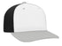 Pacific Headwear Custom USA F3 Perforated Performance Flexfit® Cap (974F), Color 'BlackWhite'