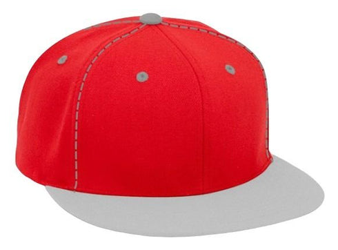 Pacific Headwear Custom USA A/C² Performance D-Series Flexfit® Cap (9D4), Color 'Red'