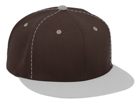 Pacific Headwear Custom USA A/C² Performance D-Series Flexfit® Cap (9D4), Color 'Brown'