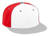 Pacific Headwear Custom USA A/C² Performance D-Series Flexfit® Cap (9D4), Color 'RedWhite'