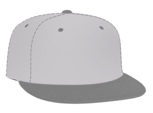 Pacific Headwear Custom USA P-TEC Performance D-Series Flexfit® Cap (9D7P), Color 'Silver'