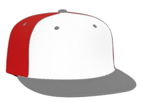 Pacific Headwear Custom USA P-TEC Performance D-Series Flexfit® Cap (9D7P), Color 'RedWhite'