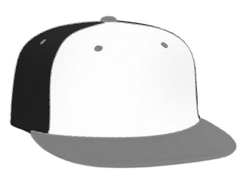 Pacific Headwear Custom USA P-TEC Performance D-Series Flexfit® Cap (9D7P), Color 'BlackWhite'
