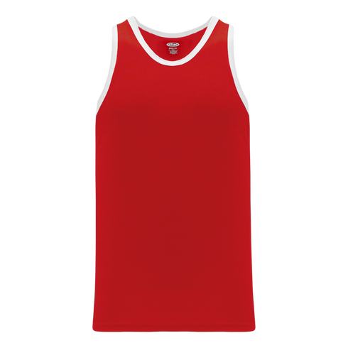 Athletic Knit Performance Tank Style Basketball Jersey