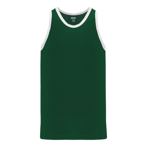 Athletic Knit Performance Tank Style Basketball Jersey