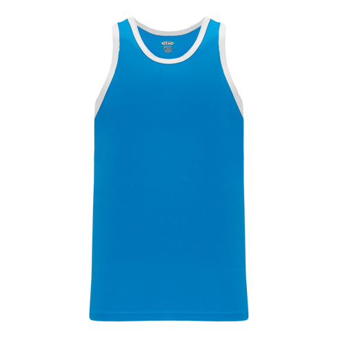 Athletic Knit Performance Tank Style Basketball Jersey