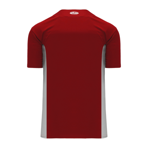 Athletic Knit One Button Pro Placket Performance Baseball Jersey (BA1343)