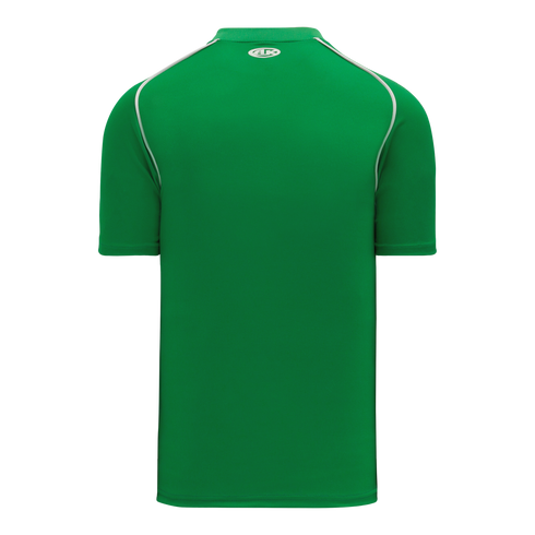 Athletic Knit Two Button Performance Baseball Jersey with Piping (BA1344)