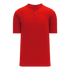 Athletic Knit Two Button Performance Baseball Jersey (BA1347)