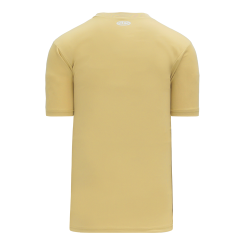 Athletic Knit Two Button Performance Baseball Jersey (BA1347)