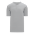 Athletic Knit Two Button Performance Baseball Jersey (BA1347)