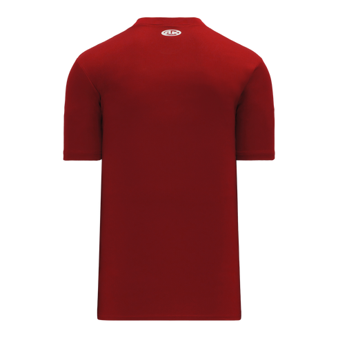 Athletic Knit Two Button Performance Baseball Jersey (BA1347)