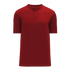 Athletic Knit Two Button Performance Baseball Jersey (BA1347)