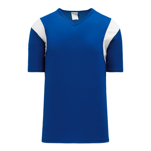 Athletic Knit V-Neck Performance Baseball Jersey with Mesh Shoulder Inserts (BA569)