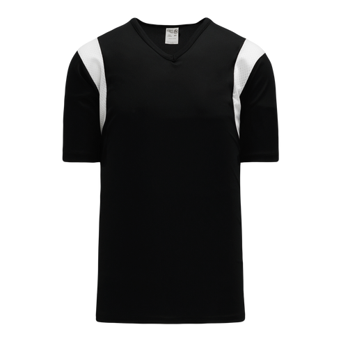 Athletic Knit V-Neck Performance Baseball Jersey with Mesh Shoulder Inserts (BA569)