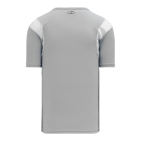 Athletic Knit V-Neck Performance Baseball Jersey with Mesh Shoulder Inserts (BA569)