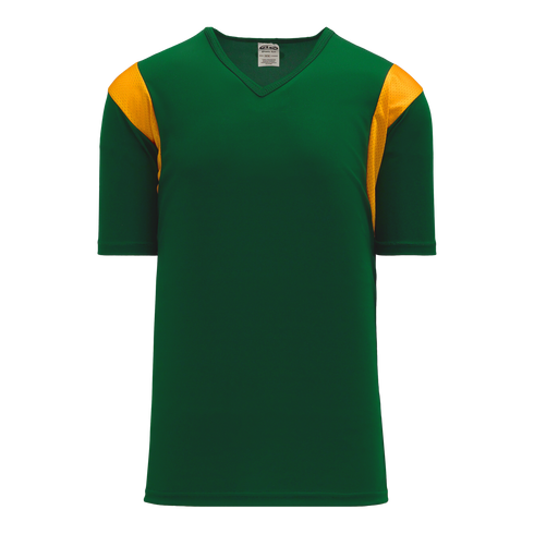 Athletic Knit V-Neck Performance Baseball Jersey with Mesh Shoulder Inserts (BA569)