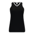 Athletic Knit Ladies Performance Racerback Softball Jersey (BA583), Color '221 Black/White'