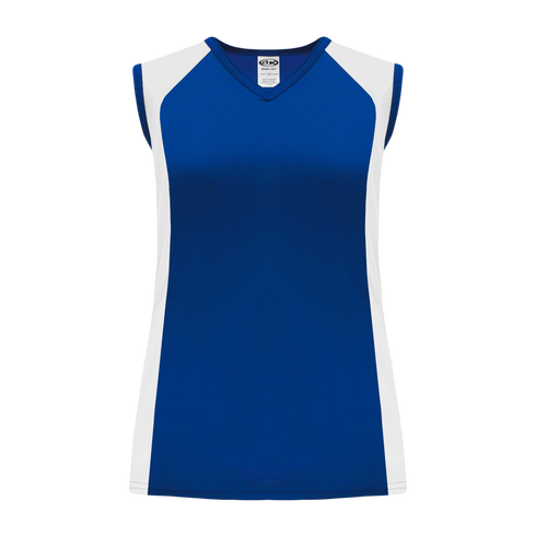 Athletic Knit Ladies Sleeveless Performance Softball Jersey with Side Inserts (BA601)